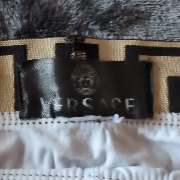 Versace Red and White Boxer Briefs with Logo Waistband - Picture 8 of 9